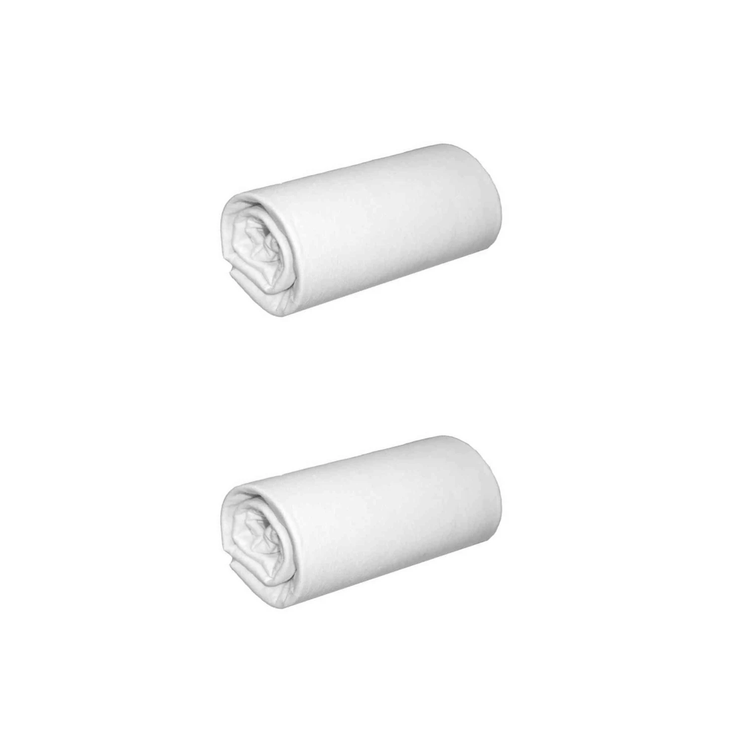 Lot De 2 Draps Housses Jersey Blancs Bonnet 30 Cm 100% Coton Biologique 3 Lot De 2 Draps Housses Jersey Blancs Bonnet 30 Cm 100% Coton Biologique