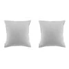 Lot De 2 Taies D'oreiller Flanelle Gris 1 Lot De 2 Taies D'oreiller Flanelle Gris -Magasin De Literie 2to2 candice gris 2