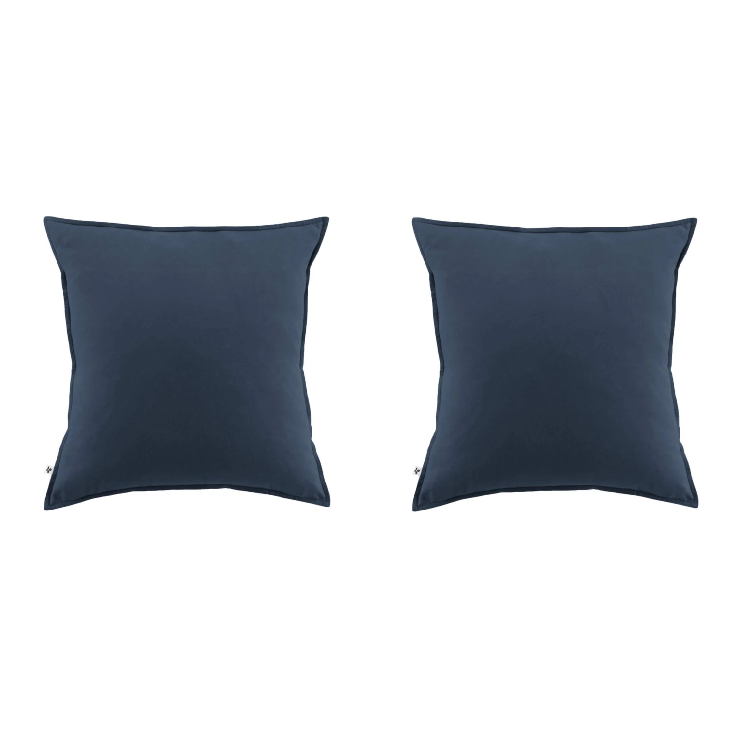 Lot De 2 Taies D'oreiller Flanelle Marine 3 Lot De 2 Taies D'oreiller Flanelle Marine