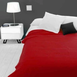 Jeté De Lit Adèle Rouge