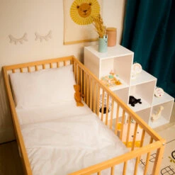 Drap Housse Bébé 100% Coton Biologique Bonnet 15 Cm 21 Drap Housse Bébé 100% Coton Biologique Bonnet 15 Cm -Magasin De Literie ambiance drap couette 6