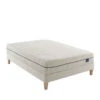 Ensemble Matelas Naturel Ressorts Et Latex Naturel, Sommier Et Pieds Aube 600 - SOMEO -Magasin De Literie aube 600 mat som 3 4 fond blanc
