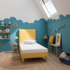 Matelas Junior Mousse Aurore 100 - SOMEO -Magasin De Literie aurore 100 ambiance