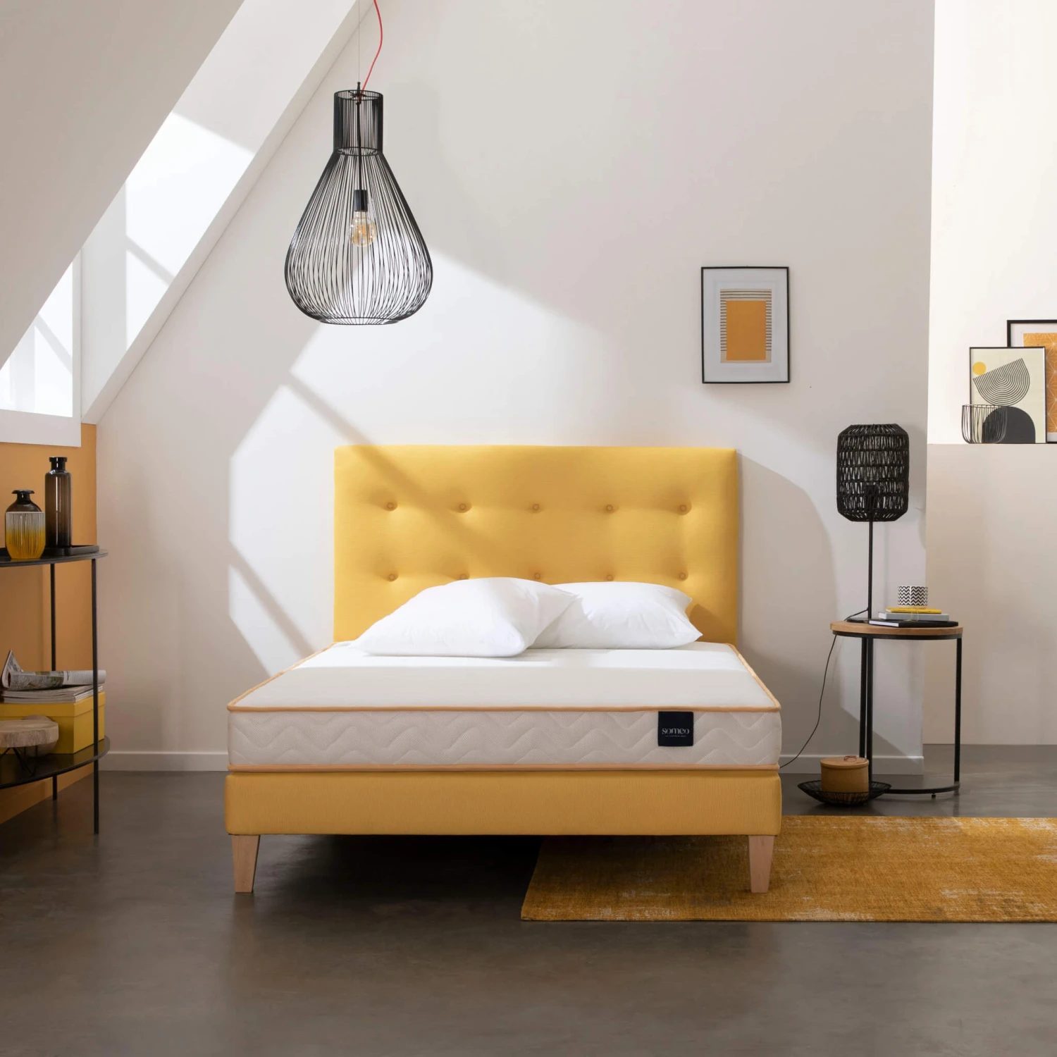 Ensemble Matelas Mousse, Sommier Et Pieds Aurore 300 - SOMEO 10 Ensemble Matelas Mousse, Sommier Et Pieds Aurore 300 - SOMEO – Image 8