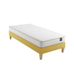 Ensemble Matelas Mousse, Sommier Et Pieds Aurore 300 - SOMEO 29 Ensemble Matelas Mousse, Sommier Et Pieds Aurore 300 - SOMEO -Magasin De Literie aurore 300 mat som 90x200 3 4 fond blanc