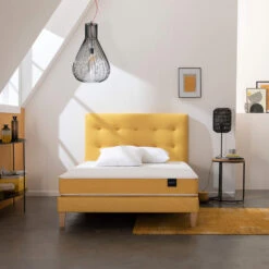 Ensemble Matelas Mousse, Sommier, Pieds Et Tête De Lit Aurore 400 - SOMEO 25 Ensemble Matelas Mousse, Sommier, Pieds Et Tête De Lit Aurore 400 - SOMEO -Magasin De Literie aurore 400 ambiance 5