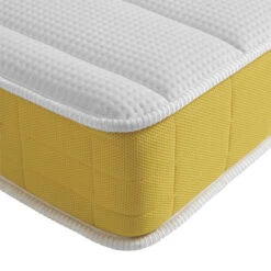 Matelas Mousse Aurore 400 - SOMEO 24 Matelas Mousse Aurore 400 - SOMEO -Magasin De Literie aurore 400 zoom ganse zip fond blanc