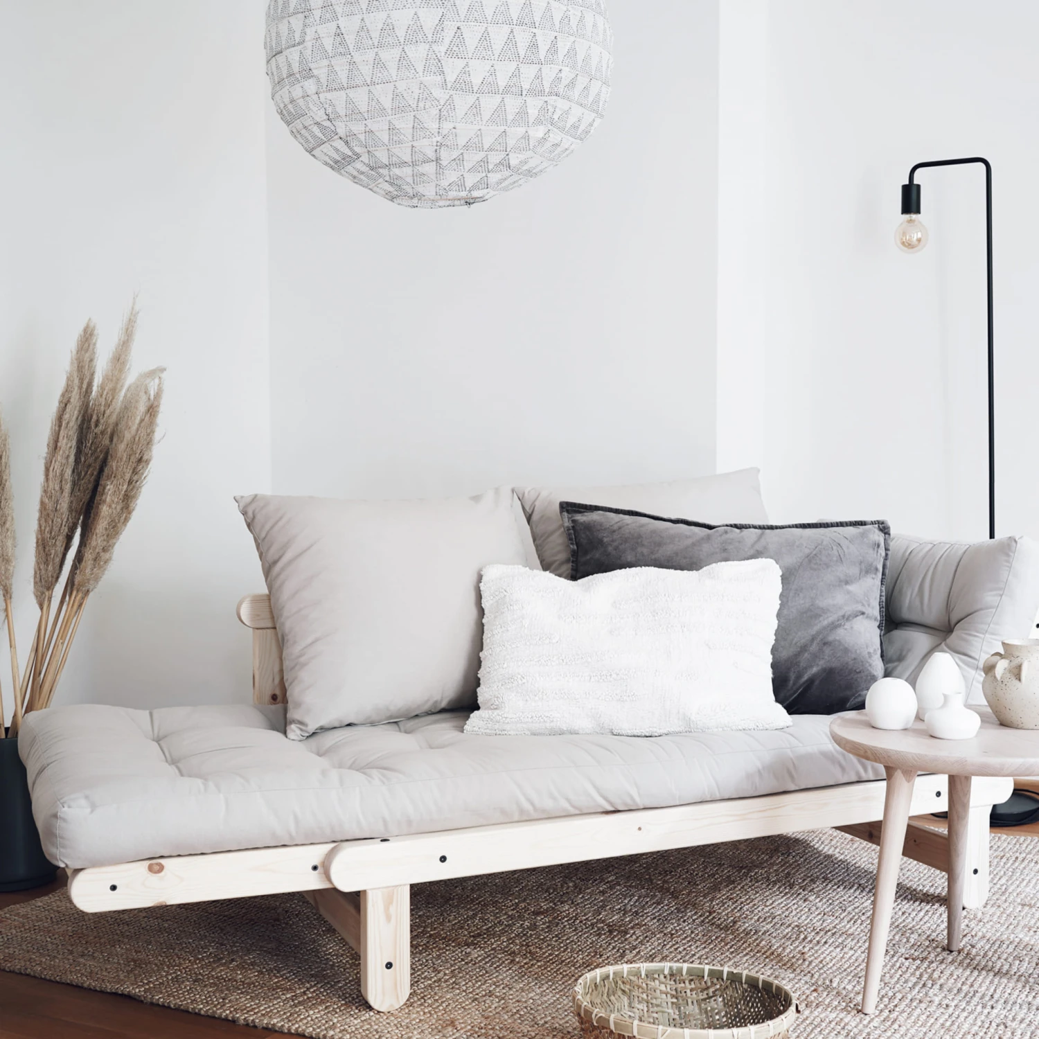 Banquette Ajustable BEAT En Pin Massif Naturel Matelas Inclus 75x200 8 Banquette Ajustable BEAT En Pin Massif Naturel Matelas Inclus 75x200 – Image 6