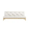 Banquette Ajustable En Pin Massif Naturel Avec Matelas Futon 140x200 1 Banquette Ajustable En Pin Massif Naturel Avec Matelas Futon 140x200 -Magasin De Literie banquette fresh boisnaturel naturel face fond blanc.jpg