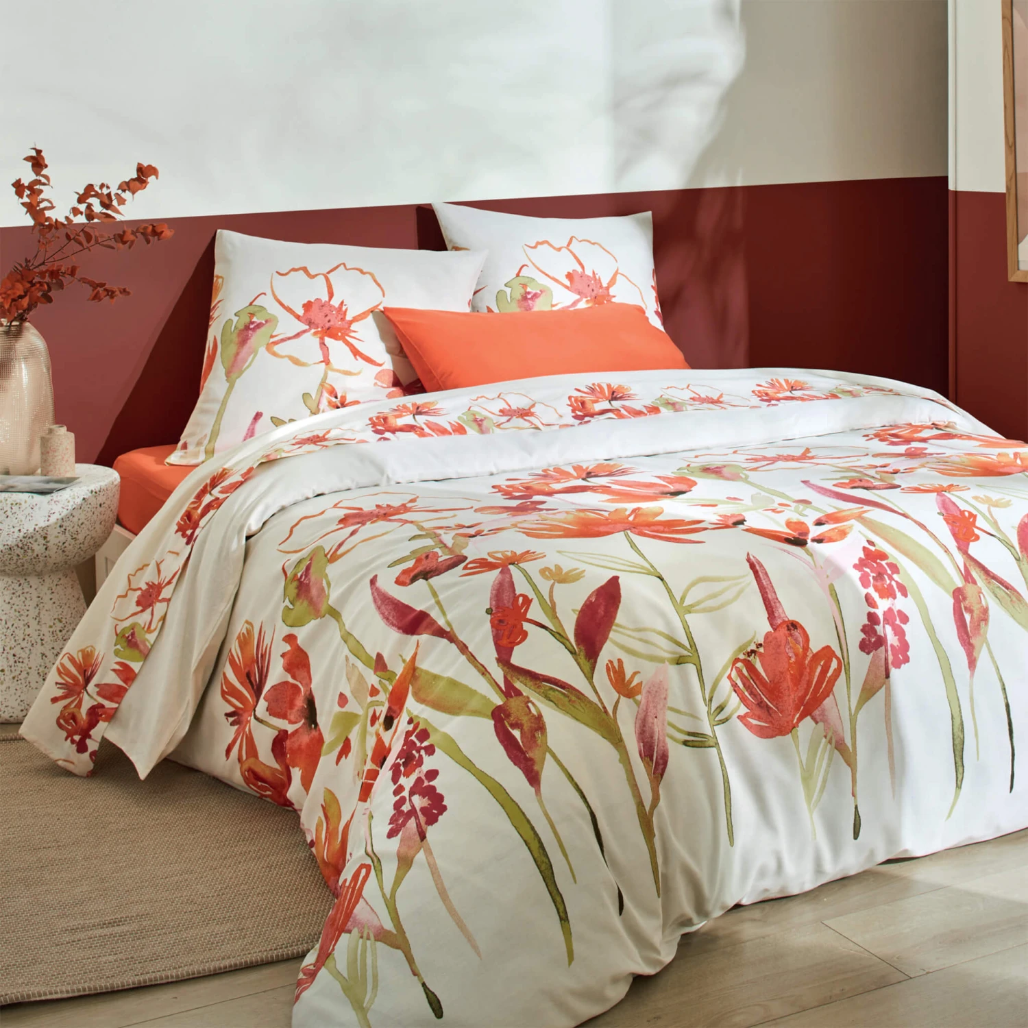 Parure De Lit Champ Terracotta 3 Parure De Lit Champ Terracotta