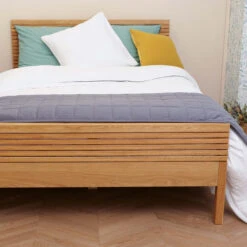 Chemin De Lit Matelassé Jersey 16 Chemin De Lit Matelassé Jersey -Magasin De Literie chemin de lit matelass anthra ambiance