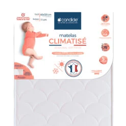 Candide Matelas Bébé Face été/hiver CLIMATISE 9 Candide Matelas Bébé Face été/hiver CLIMATISE -Magasin De Literie climatise fond blanc 2