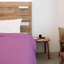 Housse De Couette 100% Coton Violine - Tradilinge