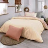 Housse De Couette 100% Coton Biologique Dune - Tradilinge 1 Housse De Couette 100% Coton Biologique Dune - Tradilinge -Magasin De Literie cotonbio dune