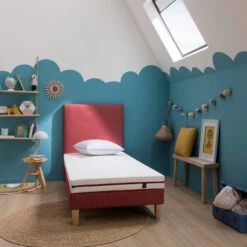 Ensemble Matelas Junior 100% Latex, Sommier Et Pieds Crépuscule 200 - SOMEO 26 Ensemble Matelas Junior 100% Latex, Sommier Et Pieds Crépuscule 200 - SOMEO -Magasin De Literie crepuscule 200 ambiance 1