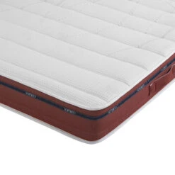 Ensemble Matelas 100% Latex, Sommier, Pieds, Couette Et Oreiller Crépuscule 500 - SOMEO -Magasin De Literie crepuscule 500 zoom lateral fond blanc 3 52