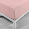 Drap Housse Coton Lavé Stonalia Rose Bonnet 30 Cm 1 Drap Housse Coton Lavé Stonalia Rose Bonnet 30 Cm -Magasin De Literie dh stonalia rose 1