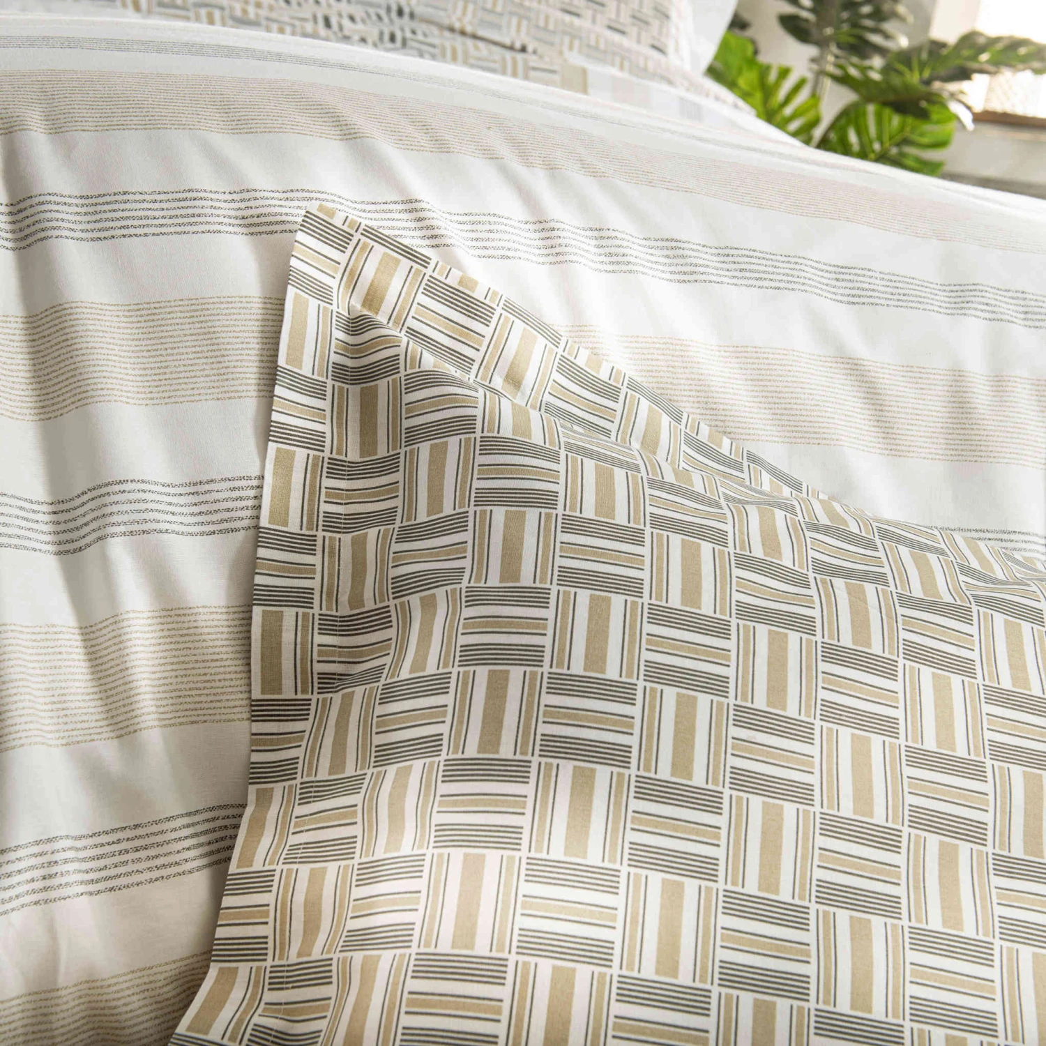 Parure De Lit Diego Gris - Tradilinge 6 Parure De Lit Diego Gris - Tradilinge – Image 4