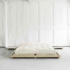 Ensemble Lit Futon Style Japonais Naturel + Tatami + Matelas Futon écru 1 Ensemble Lit Futon Style Japonais Naturel + Tatami + Matelas Futon écru -Magasin De Literie dock bed nat tatami futon cru 4 ambiance