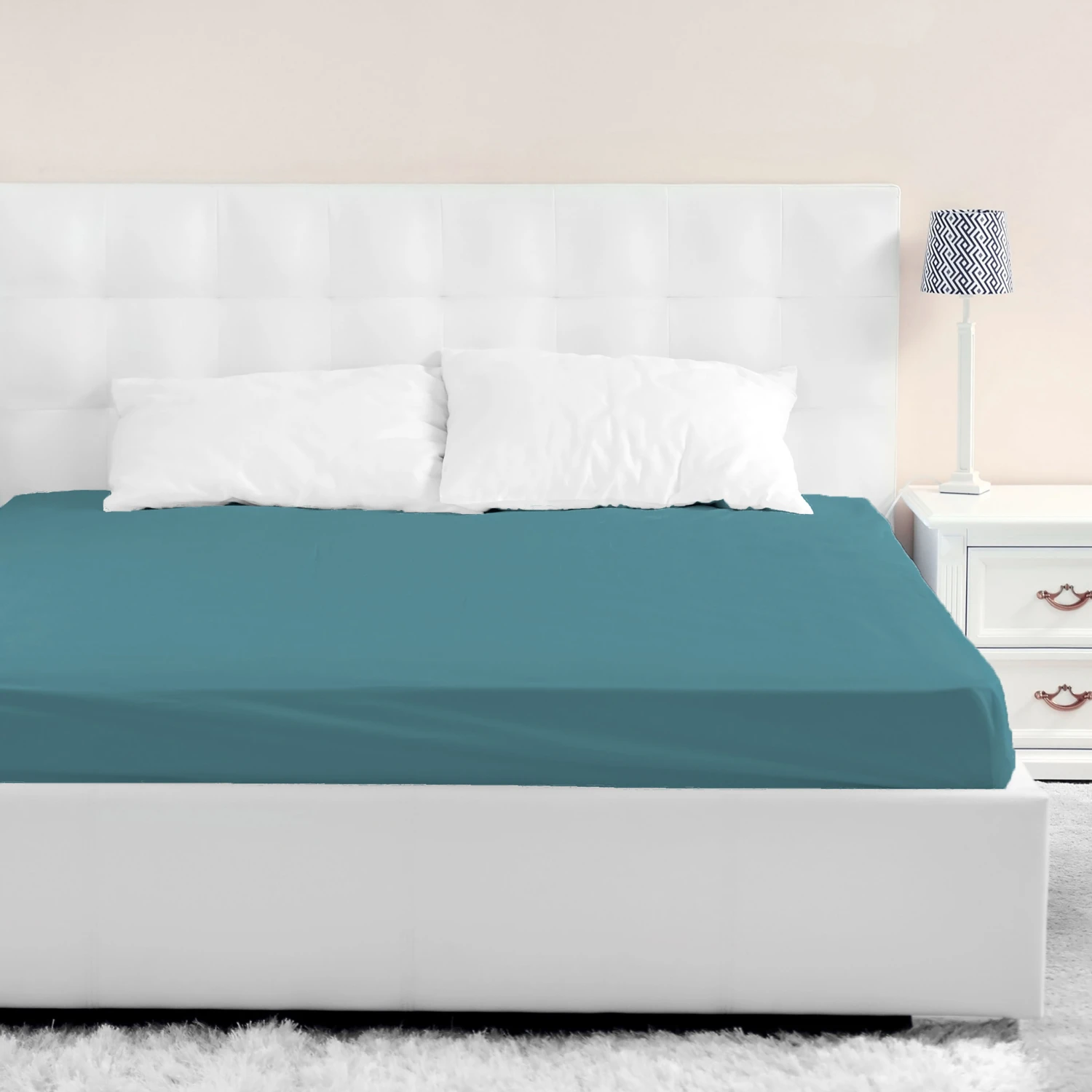 Drap Housse Jersey Bleu Canard Bonnet 40 Cm 3 Drap Housse Jersey Bleu Canard Bonnet 40 Cm