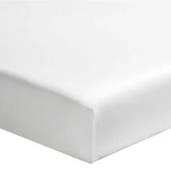 Drap Housse Percale Blanc Bonnet 30 Cm