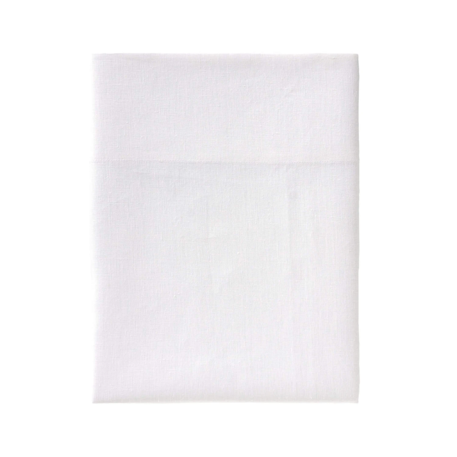Drap Plat Blanc 100% Lin 3 Drap Plat Blanc 100% Lin