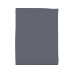 Drap Plat Percale Gris Ardoise