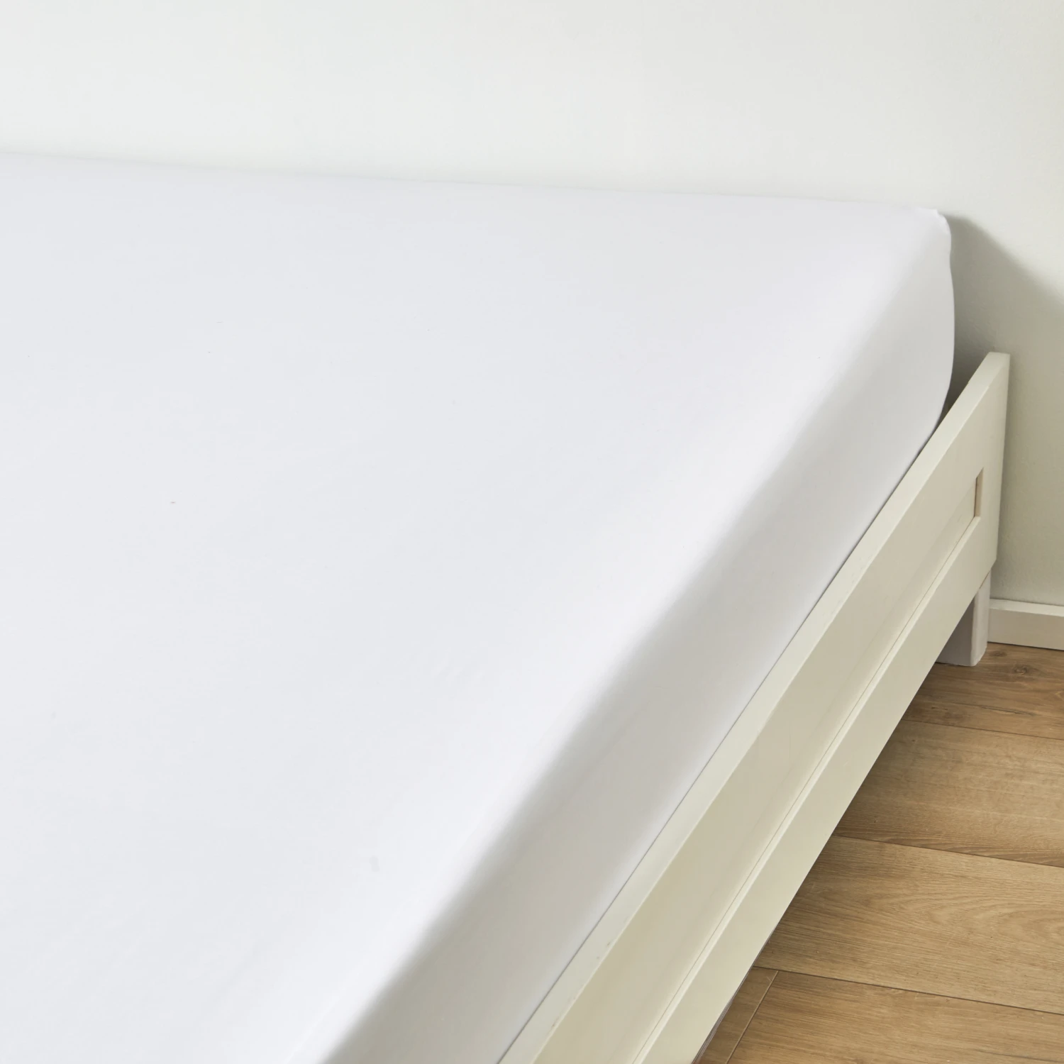 Drap Housse Satin Blanc 3 Drap Housse Satin Blanc