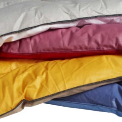 Édredon Gonflant Bicolore Blanc-gris Terre De Nuit 7 Édredon Gonflant Bicolore Blanc-gris Terre De Nuit -Magasin De Literie edredon gris 3