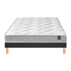 Ensemble Matelas Bultex Primo, Sommier Vigoroso Et Pieds Back To Basics 20 Ensemble Matelas Bultex Primo, Sommier Vigoroso Et Pieds Back To Basics -Magasin De Literie ens bultex backtobasic 140x face fond blanc