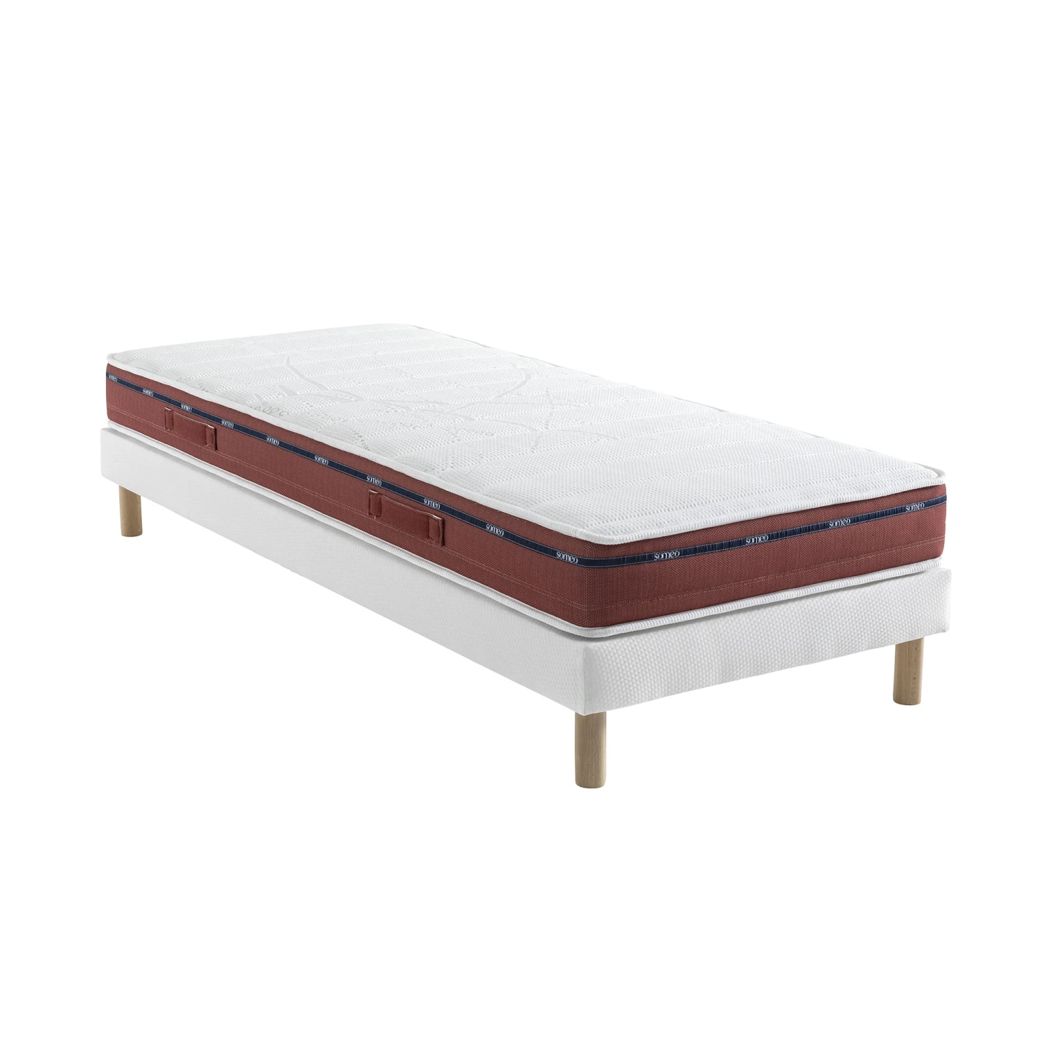 Ensemble Matelas 100% Latex, Sommier Lune Et Pieds Crépuscule 500 - SOMEO 11 Ensemble Matelas 100% Latex, Sommier Lune Et Pieds Crépuscule 500 - SOMEO – Image 9