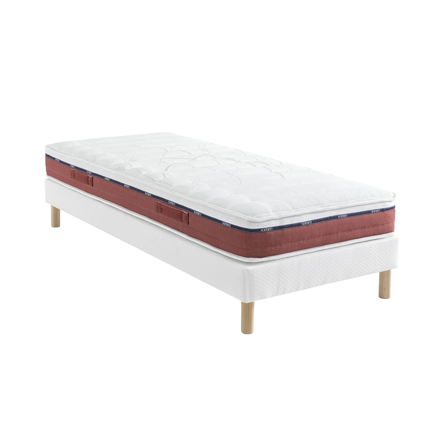 Ensemble Matelas 100% Latex, Sommier Constellation Et Pieds Crépuscule 600 - SOMEO 11 Ensemble Matelas 100% Latex, Sommier Constellation Et Pieds Crépuscule 600 - SOMEO – Image 9