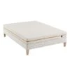 Ensemble Matelas Mousse Recyclée, Sommier Et Pieds Aube 400 - SOMEO 1 Ensemble Matelas Mousse Recyclée, Sommier Et Pieds Aube 400 - SOMEO -Magasin De Literie ensemble aube 400 140x 3 4 fond blanc