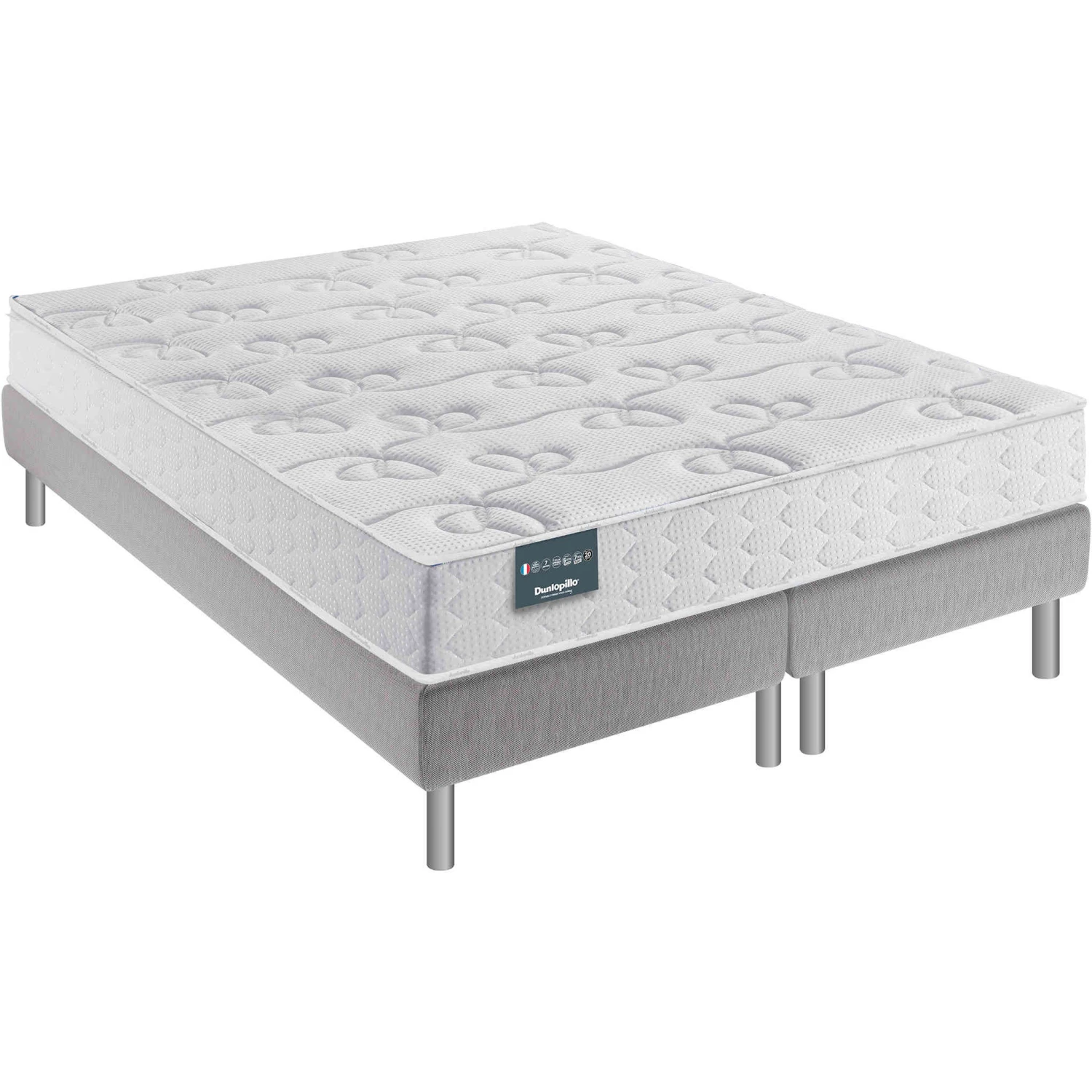 Matelas Dunlopillo 100% Latex Ferme 7 Zones 20cm DAHLIA 7 Matelas Dunlopillo 100% Latex Ferme 7 Zones 20cm DAHLIA – Image 5