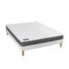 Ensemble Matelas Latex Abondance + Sommier + Pieds