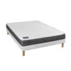 Ensemble Matelas Mousse à Mémoire De Forme Absolu + Sommier + Pieds -Magasin De Literie ensemble gv1 1 1