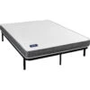 Ensemble Matelas Couchage Latex Aisance + Cadre à Lattes -Magasin De Literie ensemble matelas couchage latex aisance cadre lattes 140x190