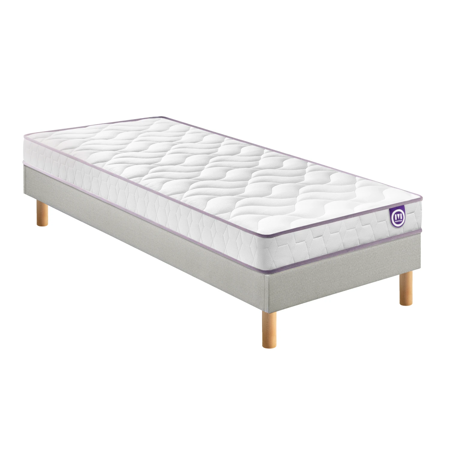 Ensemble Merinos Matelas Junior Mousse Clear, Sommier En Kit Déco Et Pieds 10 Ensemble Merinos Matelas Junior Mousse Clear, Sommier En Kit Déco Et Pieds – Image 8