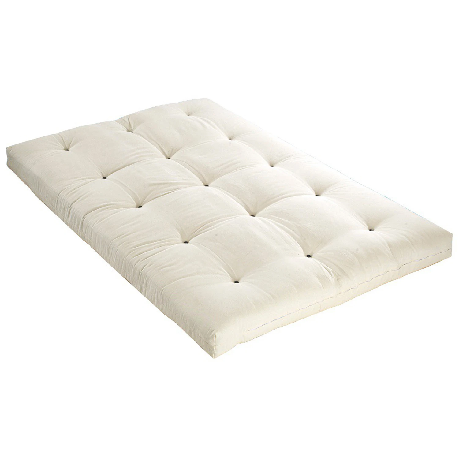 Ensemble Lit Futon Senza Noir + Matelas écru 180x200 5 Ensemble Lit Futon Senza Noir + Matelas écru 180x200 – Image 3