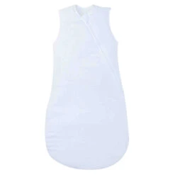 Gigoteuse Bébé Hiver Double Gaze De Coton Bio 6/24 Mois 14 Gigoteuse Bébé Hiver Double Gaze De Coton Bio 6/24 Mois -Magasin De Literie gigoteuse blanche fond blanc 2