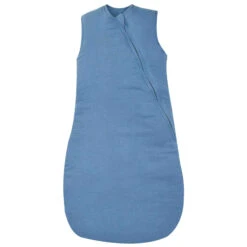 Gigoteuse Bébé Hiver Double Gaze De Coton Bio 6/24 Mois 17 Gigoteuse Bébé Hiver Double Gaze De Coton Bio 6/24 Mois -Magasin De Literie gigoteuse bleu gris fond blanc 2