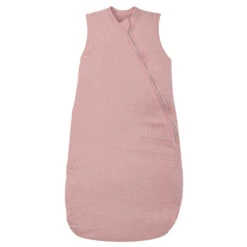 Gigoteuse Bébé Hiver Double Gaze De Coton Bio 6/24 Mois 15 Gigoteuse Bébé Hiver Double Gaze De Coton Bio 6/24 Mois -Magasin De Literie gigoteuse vieux rose fond blanc