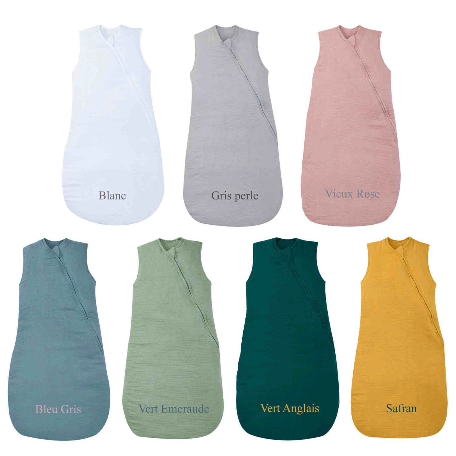 Gigoteuse Bébé Hiver Double Gaze De Coton Bio 6/24 Mois 10 Gigoteuse Bébé Hiver Double Gaze De Coton Bio 6/24 Mois – Image 8