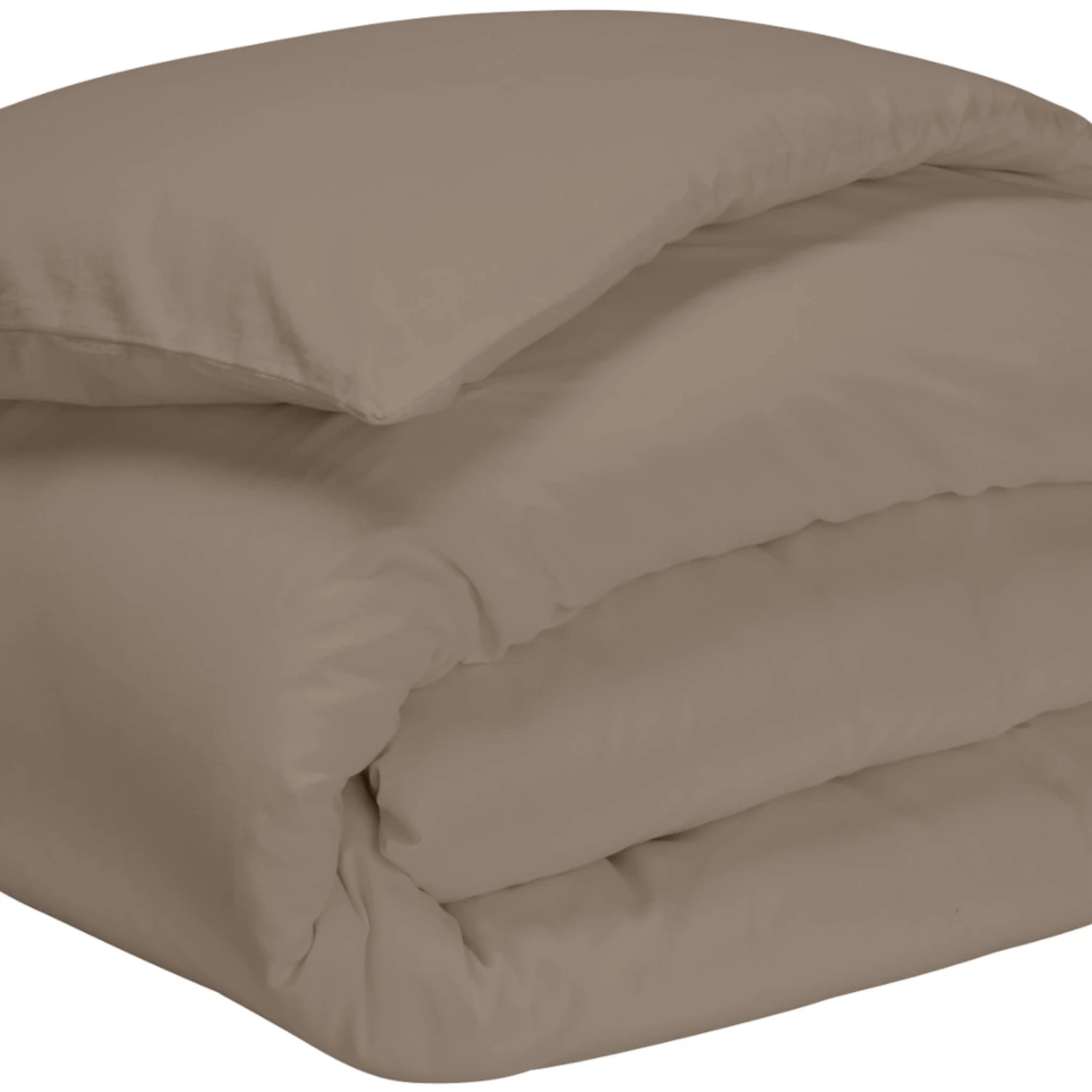 Housse De Couette Taupe 100% Coton Biologique 4 Housse De Couette Taupe 100% Coton Biologique â Image 2