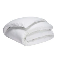 Housse De Couette Blanc 100% Coton