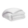 Housse De Couette Blanc 100% Lin 1 Housse De Couette Blanc 100% Lin -Magasin De Literie housse couette lin blanc fond blanc 1