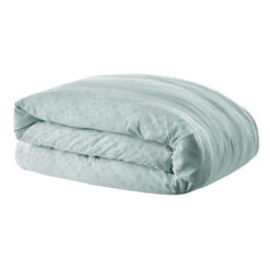 Housse De Couette 100% Coton Broderie Anglaise 13 Housse De Couette 100% Coton Broderie Anglaise -Magasin De Literie housse de couette jeanne bleu craie fond blanc
