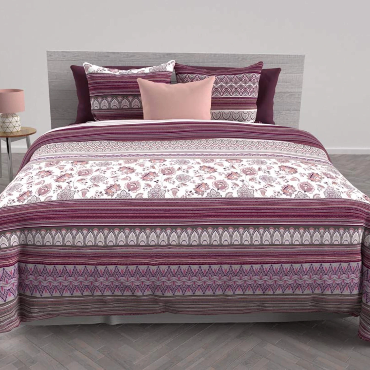 Parure De Lit Jaipur Blanc 3 Parure De Lit Jaipur Blanc