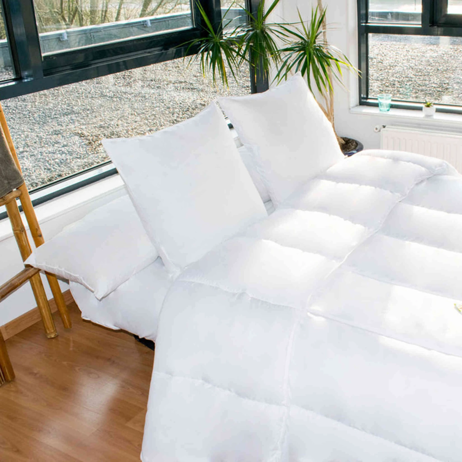 Lot De 2 Oreillers Grand Confort 60x60 4 Lot De 2 Oreillers Grand Confort 60x60 â Image 2