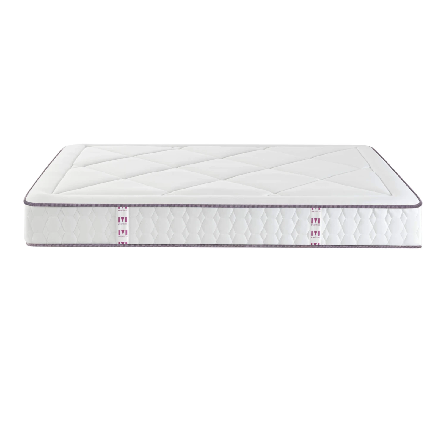 Matelas Merinos Ressorts Ensachés, Mémoire De Forme Et Latex Full Bed 8 Matelas Merinos Ressorts Ensachés, Mémoire De Forme Et Latex Full Bed – Image 6